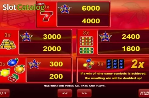 Скрин6. Hot 27 слот
