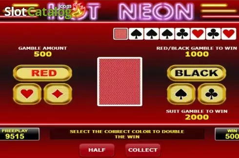 Скрин4. Hot Neon слот