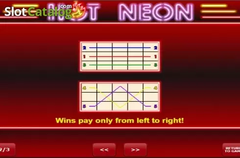 Скрин7. Hot Neon слот