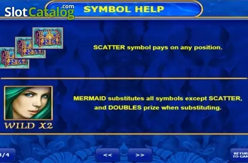 Скрин8. Mermaids Gold слот