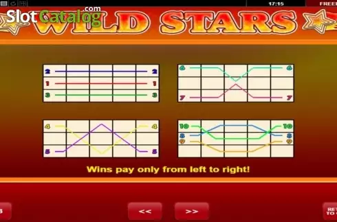 Скрин3. Wild Stars (Amatic) слот