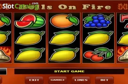 Скрин2. Bells On Fire Hot слот