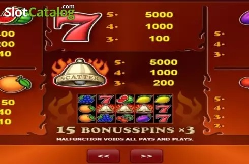 Скрин6. Bells On Fire Hot слот