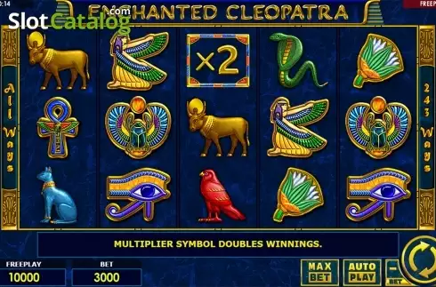 Скрин2. Enchanted Cleopatra слот