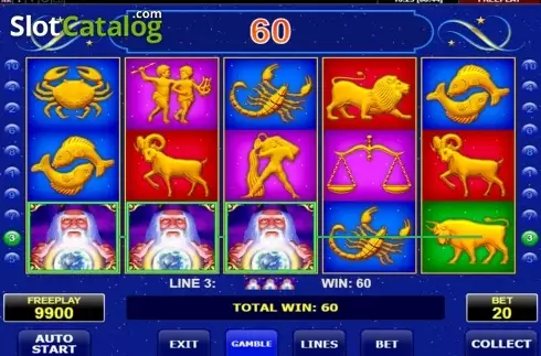 Скрин3. Lucky Zodiac (Amatic) слот