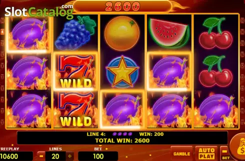 Скрин6. Hot Fruits 20 (Amatic Industries) слот