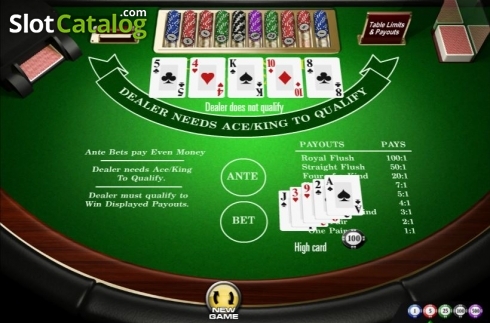 Скрин4. Casino Stud Poker (Amaya) слот