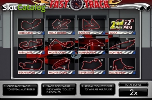 Скрин3. Fast Track слот