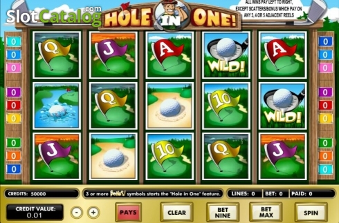 Скрин2. Hole in One (Amaya) слот