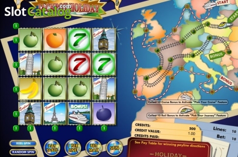 Скрин2. Jackpot Holiday слот
