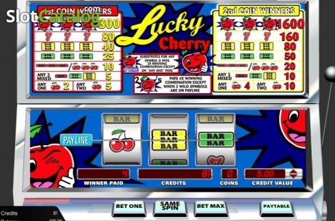 Скрин3. Lucky Cherry (Amaya) слот