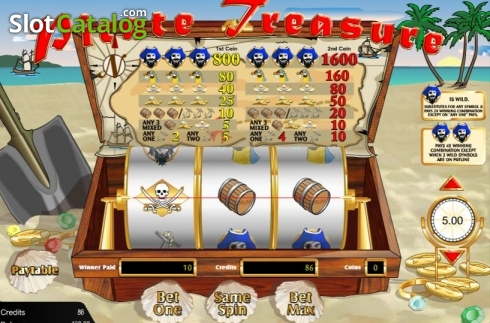 Скрин3. Pirate Treasure (Amaya) слот