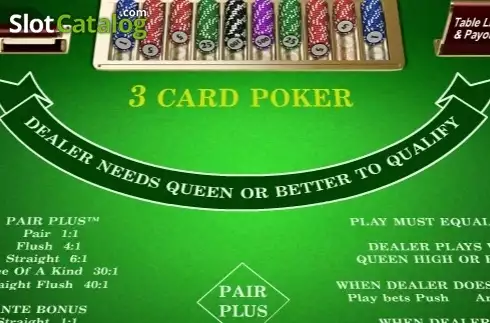 Three Card Poker (Amaya) логотип