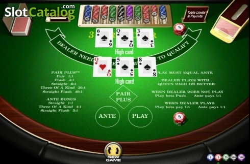 Скрин5. Three Card Poker (Amaya) слот