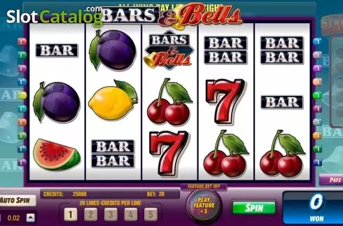 Скрин4. Bars and Bells (Amaya) слот