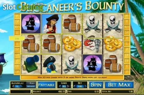 Скрин5. Buccaneer's Bounty слот