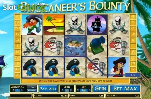 Скрин6. Buccaneer's Bounty слот
