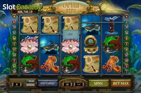 Скрин5. Captain Nemo (Amaya) слот