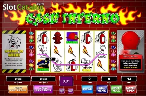 Скрин8. Cash Inferno слот