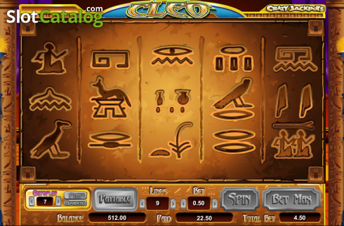 Скрин6. Cleo Queen of Egypt слот