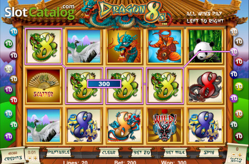 Скрин6. Dragon 8s слот