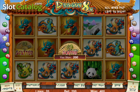 Скрин7. Dragon 8s слот