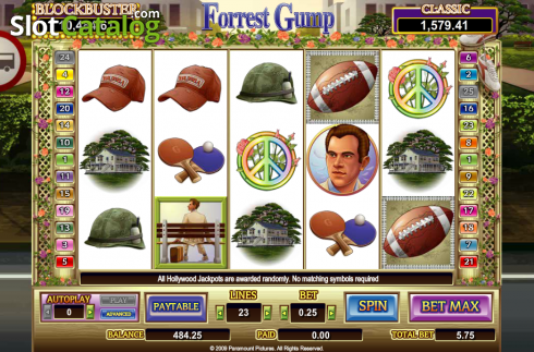 Скрин6. Forrest Gump слот