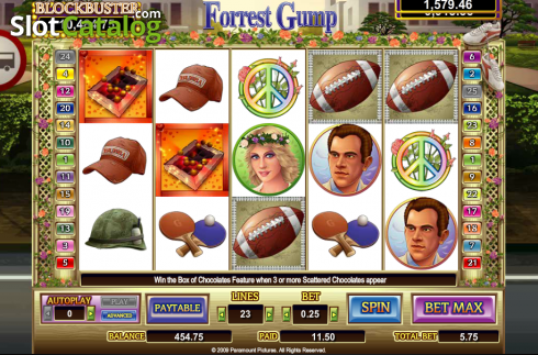 Скрин8. Forrest Gump слот