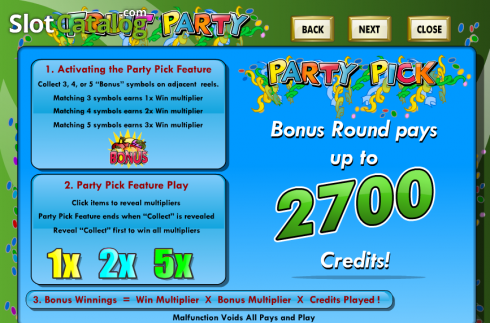 Скрин4. Fruit Party (Amaya) слот