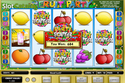 Скрин7. Fruit Party (Amaya) слот