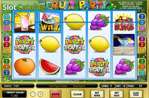 Скрин8. Fruit Party (Amaya) слот