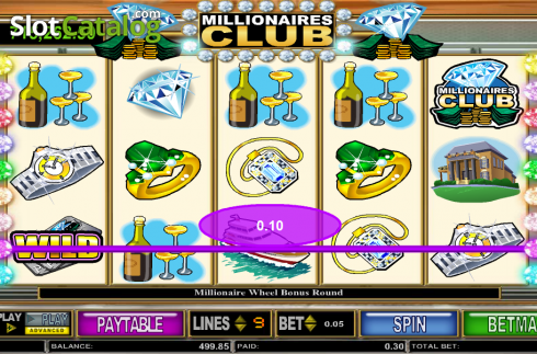 Скрин5. Millionaires Club II слот