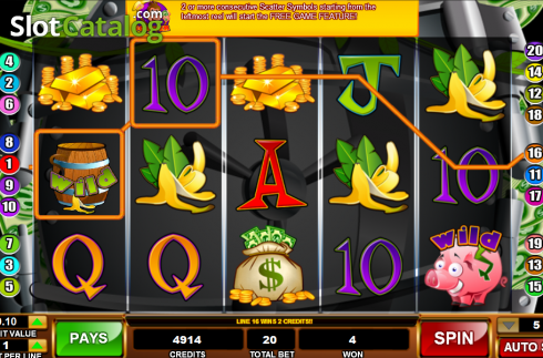 Скрин9. Monkey in the Bank слот