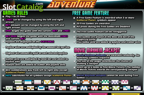 Скрин3. Outta Space Adventure слот