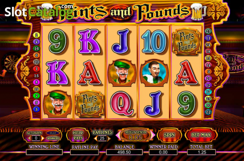 Скрин7. Pints and Pounds слот
