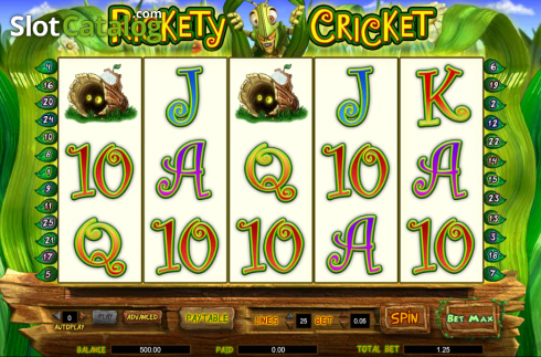 Скрин4. Rickety Cricket слот