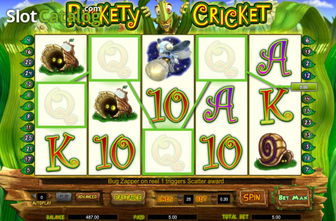 Скрин6. Rickety Cricket слот