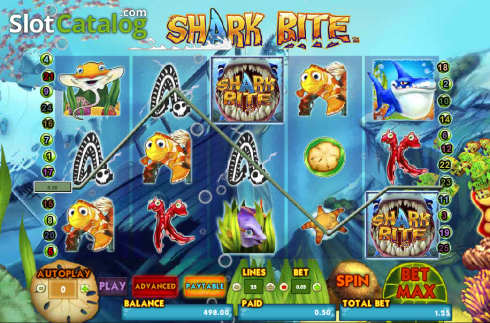 Скрин6. Shark Bite слот