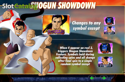 Скрин3. Shogun Showdown слот