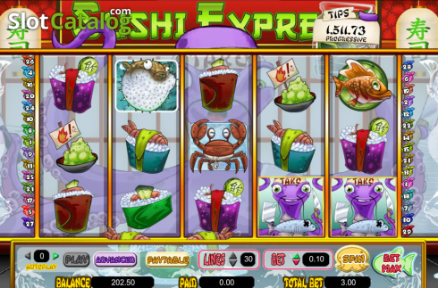 Скрин4. Sushi Express слот