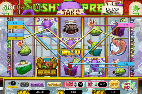 Скрин5. Sushi Express слот