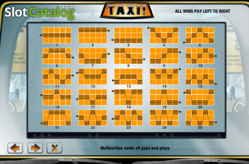 Скрин4. Taxi! (Amaya) слот