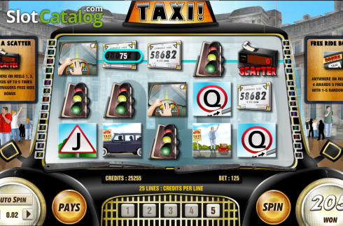 Скрин7. Taxi! (Amaya) слот
