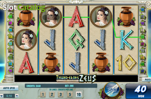 Скрин4. Thundering Zeus слот