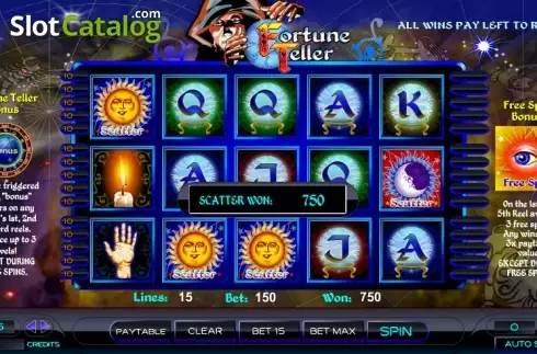 Скрин2. Fortune Teller (Amaya) слот