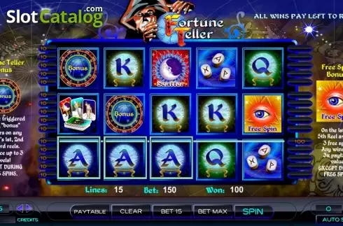 Скрин3. Fortune Teller (Amaya) слот