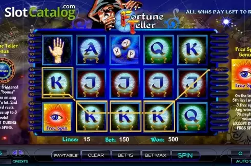 Скрин4. Fortune Teller (Amaya) слот