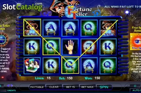 Скрин6. Fortune Teller (Amaya) слот