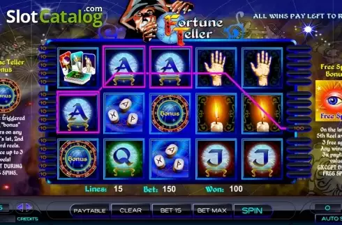 Скрин7. Fortune Teller (Amaya) слот