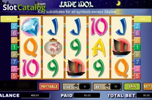 Скрин2. Jade Idol слот